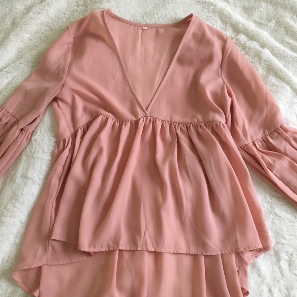 Beautiful Peach Blouse